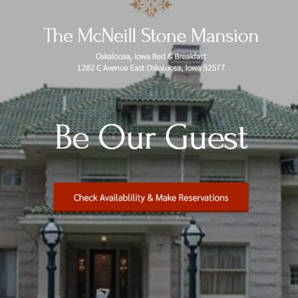 @ www.515hosting.comThank you to The McNeill Stone Mansion in #Oskaloosa, Iowa for the opportunity to update the website and p...